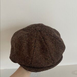 Hanna Hats Eight Piece Cap Tweed